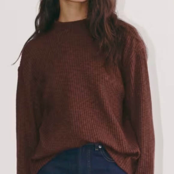 Everlane Cozy Rib Funnel Neck - Picture 2 of 3